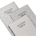 200 400 1000 Grit Diamond Sharpening Stone Knife Universal Set Of 3. Fixed Price $13.49.