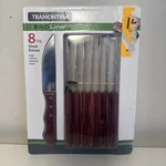 Tramontina Proline Steak Knives, High-carbonstainless Steel, 8 Pieces D. Fixed Price $37.99.