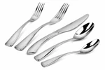 Oneida Curva 5-PIECE Stainless Steel Mirror Finish Flatware Place Setting T1333. Fixed Price $80.99.