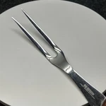 Vintage Viking 440-A Super Stainless Japan Carving Fork Wood Handle No 457. Fixed Price $22.62.