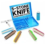 Gatco Edgemate Professional Knife Sharpening Kit 5-STONE Guided Sharpener S.... Fixed Price $69.86.