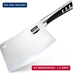 Utopia Kitchen 7 Inch Cleaver Knife Stainless Steel Chef Butcher Knives For Meat. Fixed Price $26.21.
