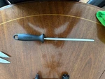 Ja Henckels International 9" Knife Sharpening Honing Steel Rod Sharpener Germany. Fixed Price $13.99.
