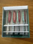Boston Warehouse Watermelon Slices Cheese Butter Spreaders Set Of 4 New Vintage. Fixed Price $10.00.