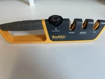 Smith's 50264 Adjustable Manual Knife Sharpener Grey/yellow - Hh. Fixed Price $30.00.
