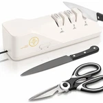 Professional Electric Knife Sharpeners With 100% Diamond Abrasives And Precision. Fixed Price $72.12.