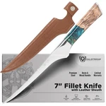 Dalstrong Fillet Knife - 7 Inch Flexible Blade Valhalla Series Celestial .... Fixed Price $206.37.