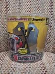 Bavarian Edge Advanced Knife Sharpener By Bulbhead Razor In Seconds. Fixed Price $21.00.
