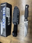 Cold Steel Razor Tek 8'' Black Gfn 4116 Stainless Fixed Blade Knife FX4RZR. Fixed Price $29.99.