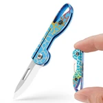 Keyunity KK05 Mini Titanium Folding Pocket Knife - Razor Sharp Edc. Fixed Price $26.98.