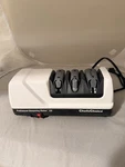 Chefs Choice Professional Sharpening Station Model 130 Electric Knife Sharpener. Fixed Price $39.99.