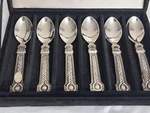 The Bombay Company Godinger Demitasse Spoons. Fixed Price $24.59.