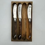 Sabatier 3 Piece Laguiole "the Bee" Stainless Steel Knife Spreader Set France. Fixed Price $19.99.