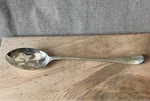 Godinger Silver 13 Plated Pierced Dressing Spoon From 1987 W/ Box. Fixed Price $9.99.