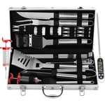 Grilljoy 24PCS Bbq Tool Set With Stainless Steel Spatula - Perfect Gift. Fixed Price $45.99.