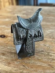 Western Saddle Die Cast Metal Collectible Pencil Sharpener Vintage Horse Cowboy. Fixed Price $11.99.