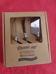 Laguiole Cheese Knives Set Made In France. Fixed Price $12.00.