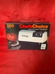 Mint Chef's Choice Diamond Hone Sharpener Box With Manual Model 300 4M. Fixed Price $44.99.