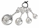 Ganz Fleur De Lis Measuring Spoons Set Of 4 New. Fixed Price $19.99.