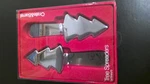 Crate & Barrel Tree Themed Handle Shaped Cheese Spreaders New In Box!. Fixed Price $9.99.