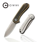 Civivi Mini Elementum Framelock Brass Folding Pocket Knife C18062Q-1. Fixed Price $48.58.