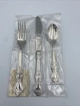 Reed & Barton Duchess Of Marlborough 3 Piece Set Dinner Fork, Knife Teaspoon. Fixed Price $19.76.
