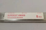 Eastman Cutting Straight Knives 8" ( 12 Pk ) Made Usa, High Speed Steel - New. Fixed Price $59.99.