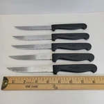Shappu 2000 Stainless Steel Cutlery 5 Steak Knife Set. Fixed Price $14.99.