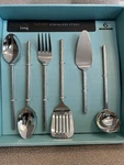 Towle Living (6) Piece Forged Premium Stainless Steel Hostess Serving Set New. Fixed Price $24.32.