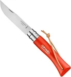 Opinel NO.7 Colorama - Stainless Steel Everyday Carry Folding Tangerine. Fixed Price $29.19.