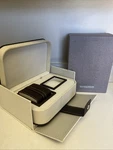 2011 Baume Mercier Watch Brown Beige Box Set W/ Travel Case Manual - Please Read. Fixed Price $225.00.