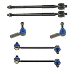 Mevotech Supreme Front Inner Outer Tie Rod Ends Sway Bar Link Kit For Matrix Awd. Fixed Price $171.95.