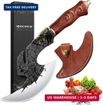 Rococo Viking Cleaver Knife Birthday - Butcher Meat Cutting Boning Hand Fo. Fixed Price $55.48.