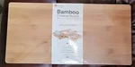 New Imperial Home Bamboo Cheese Board With 4PC Knife Set Natural. Fixed Price $22.00.