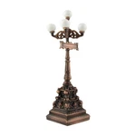 Treasure Gurus 1:24 Scale Model Miniature 5 Lamp Post Diorama Small, Metal. Fixed Price $16.98.