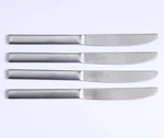Set Of 4 Calvin Klein Flatware Ovoid 9 1/2" Knives. Fixed Price $40.00.