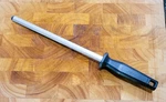 The Ultimate Edge Diamond Knife Sharpener, 10" Standard, Oval. Fixed Price $25.00.