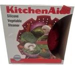 Kitchenaid Silicone Steamer Colander Strainer Red Adjustable Handle 7X3 Flex New. Fixed Price $24.96.
