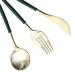 24 Plastic Cutlery Disposable Spoon Fork Knife Set Wedding Party Event Tableware. Fixed Price $9.84.