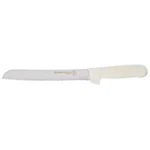 Dexter Russell S162-8SC-PCP Sani-safe 8" Scalloped Edge Bread Knife White Handle. Fixed Price $20.15.