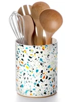 Nucookery Utensil Holder, 6.4" Ceramic Kitchen For Countertop. Fixed Price $25.96.