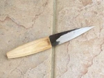 Crude - 3 Inch Asian Paring Knife Carbon Steel Thin, Light, Sharp !. Fixed Price $17.99.