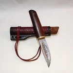 Yakuts Knife, 52100 Steel Yakutian Knives, Wood Scabbard, Left Handed. Fixed Price $113.91.