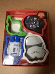 Underground Toys Star Wars 4-PACK Cookie Cutters Disney Darth Vader R2-D2 Yoda. Fixed Price $17.95.