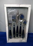 Fiestaware Scarlet Navy Blue Flatware Silverware Dinner 5 Piece Set. Fixed Price $53.99.