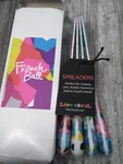 French Bull 6" Melamine Butter Spreader Set Of 4 - Vibrant Colorful Knives New. Fixed Price $21.98.