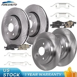 Front+rear Rotors Brake Pads Kits For Dodge Durango Jeep Grand Cherokee. Fixed Price $186.89.