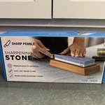 Pebble 1000/6000 Grit Premium Whetstone Knife Sharpening *new*. Fixed Price $29.99.
