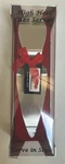 High Heel Cake Server Wild Eye Designs Red & Silver Sweet Sassy Nib Free Ship. Fixed Price $24.00.