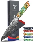 Sanmuzuo 5 Inch Kitchen Utility Knife Xuan Series Knives VG10 Damascus. Fixed Price $64.99.